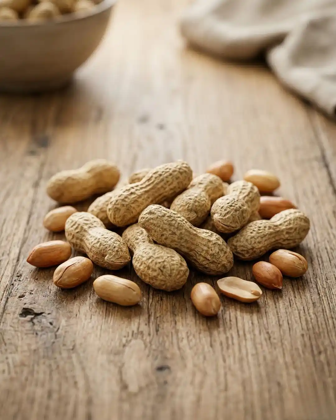 High-Quality Bulk Peanuts (Groundnuts) - The Deep Soil Premium raw peanuts in shells and shelled groundnuts from The Deep Soil, available in bulk quantity for wholesale and natural food supply.